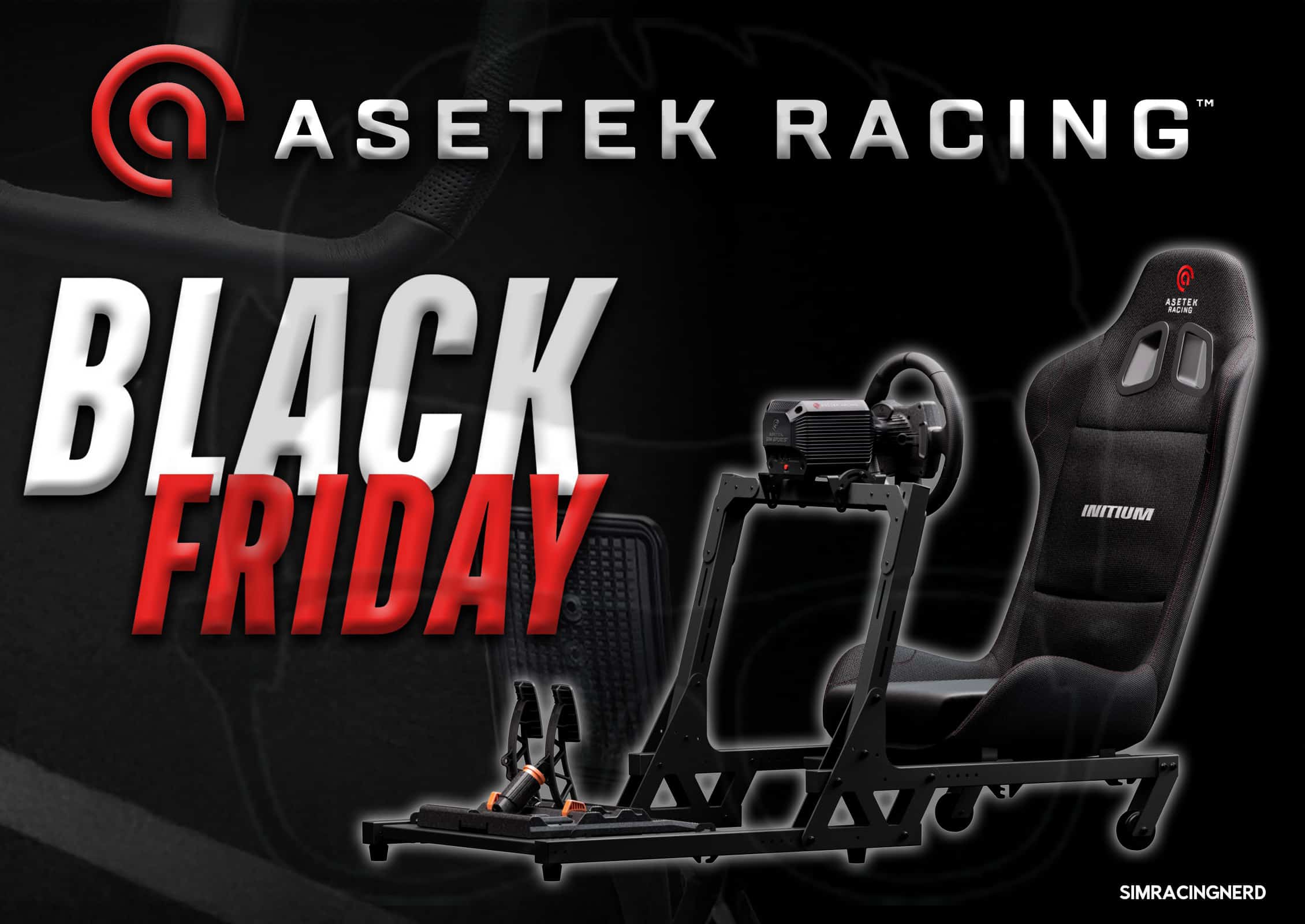 black Friday 2025 Asetek sim racing