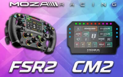 Moza Racing bringt das FSR2-Lenkrad und das CM2-Dashboard auf den Markt