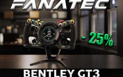 Fanatec Bentley GT3 Promo: Lenkrad und Bundles für -25% (Begrenztes Angebot)