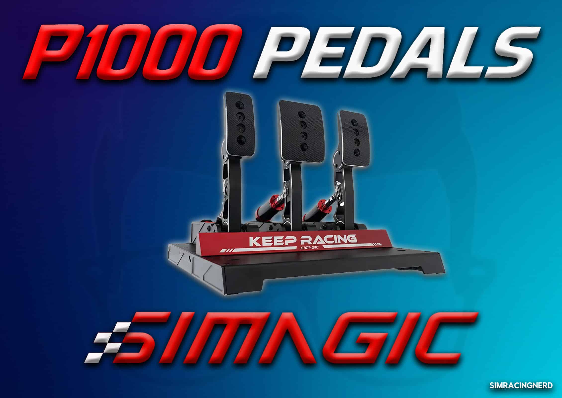 Mon avis sur le pédalier P1000 de Simagic pour le sim racing