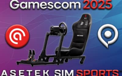Gamescom 2025 - Asetek Initium: Ein komplettes Sim-Racing-Setup ab 680 €.
