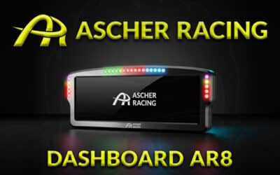 Ascher Racing stellt AR8 vor, ein kompaktes und immersives 8-Zoll-Dashboard