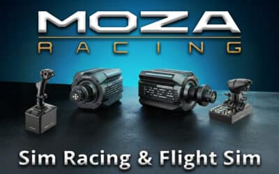 MOZA hat die Basisstationen R21/R25 Ultra eingeführt und verstärkt sein Angebot an Flight Sims.