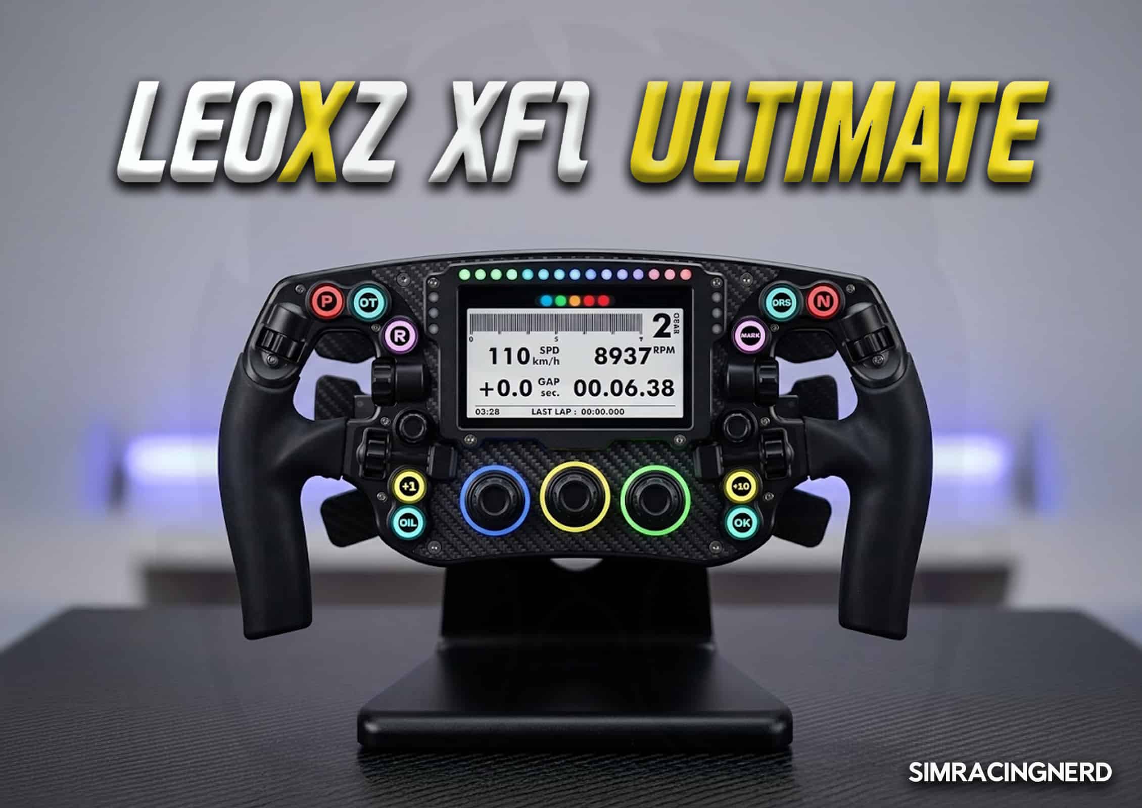 LeoXZ Xf1 Ultimate Steering wheel Sim Racing LeoXZ Xf1 Ultimate Steering wheel Sim Racing