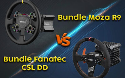 Moza R9 vs. Fanatec CSL DD 8 Nm: Für welches Bundle sollten Sie sich entscheiden?