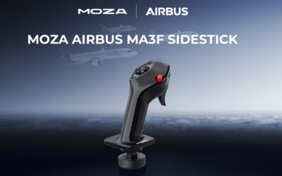 MOZA MA3F erhältlich: der Airbus-Sidestick für 89 € und der Mustang GTD